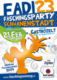 FADI23 - Faschingsparty Schwanenstadt@Stadtplatz