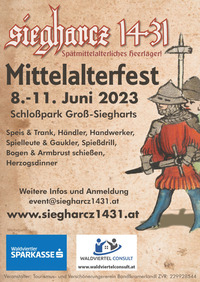 Mittelalterfest Groß-Siegharts@Schloßpark Groß-Siegharts