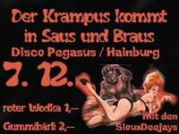 Der Krampus kommt in Saus und Braus@Disco Pegasus