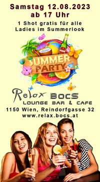 Ladies Summer Party in der Relax BOCS