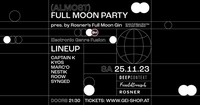 (Almost) Full Moon Party pres. by Rosner's Full Moon Gin
