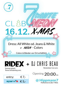 CLUB 7 - White Neon X-Mas