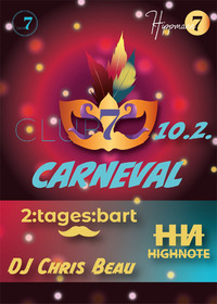 CLUB 7 Carneval - Die fette Faschings-Fete@Club 7 - Tanzschule Hippmann