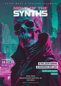 Night of the Synths - Retro Wave & 80s/90s Classics@Viper Room