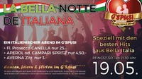 LA BELLA NOTTE de ITALIANA!@G'spusi - dein Tanz & Flirtlokal