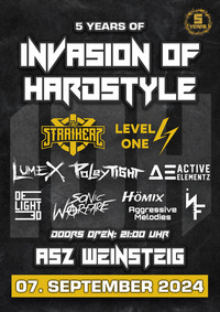 Invasion of Hardstyle - The 5 Year Celebration@ASZ Halle