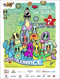 Streetparade 2024 - Prefer: Tolerance