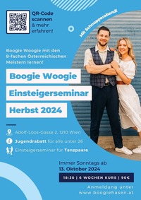 Boogie Woogie Einsteigerseminar Wien-Floridsdorf@Hauptschule Adolf Loos Gasse