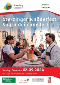 Sterzinger Knödelfest  Sagra dei canederli di Vipiteno@Fußgängerzon