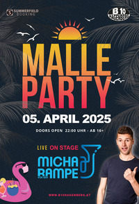 B10 Malle Party mit Micha von der Rampe@B10 Hagenberg