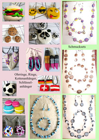 Schmuck aus Fimo@Volksschule Jenbach