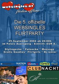 5. Websingles Flirtparty@Palais Auersperg