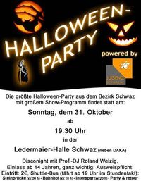 Halloweenparty@Ledermaier-Halle (neben DAKA)