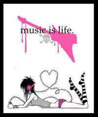 music is life.