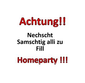 Gruppenavatar von Home Partys sind die besten die es gibt 