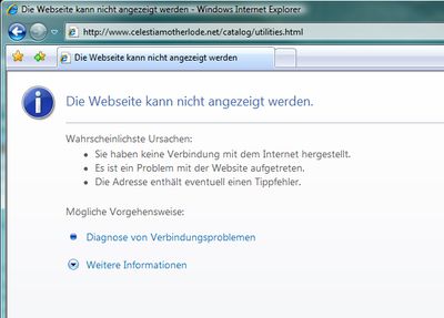 Gruppenavatar von Diese Webseite kann nicht angezeigt werden