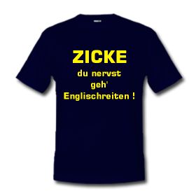 Gruppenavatar von Zicke du nervst... geh Englischreiten!