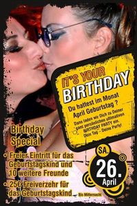 It´s your Birthday@Tanzpalast Baby`O