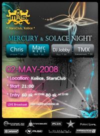 Mercury & Solace Night Tour@Stars Club