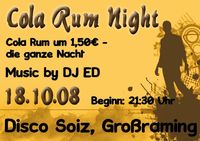 Cola Rum Night @Disco Soiz