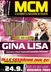 VIP Night mit Gina Lisa!