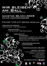 Wir bleiben am Ball