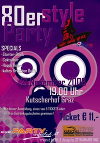 80er Style Party@Kutscherhof