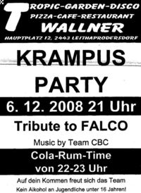 Krampus Party@Tropic Garden -  Disco Wallner