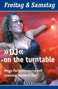 DJ - on the turntable