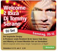 Welcome 2 Ibiza Dj Tommy Serano@Lusthouse