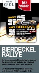 Bierdeckel Rallye