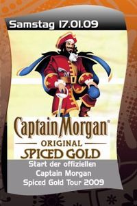 Captain Morgan Spiced Gold 2009 @Hohenhaus Tenne