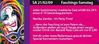 Faschings-Samstag@Fledermaus