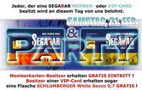 Segabar Vip- und Memberparty!