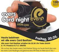 Evers Card Night@Evers