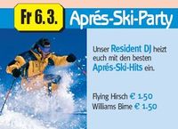 Aprés-Ski-Party