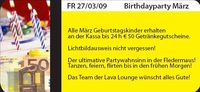 Birthdayparty März@Lava Lounge Linz