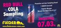 Red Bull Cola Sampling