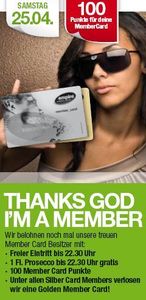 Thanks God I’m A Member