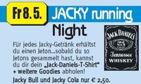 Jacky running Night