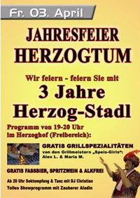 Jahresfeier Herzogtum@Tanz-Stadl Herzogtum