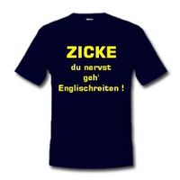 Zicke du nervst... geh Englischreiten!