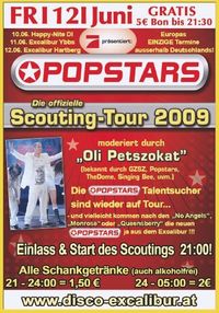 Popstars - Die offizielle Scouting-Tour 2009@Excalibur