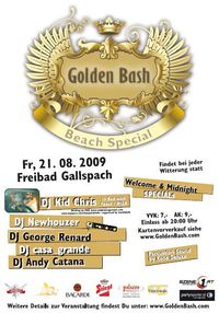 Golden Bash - Beach Special@Freibad