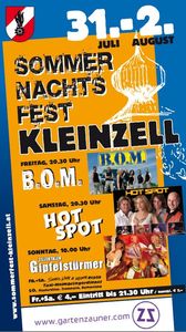 Sommernachtsfest Kleinzell@Festzelt