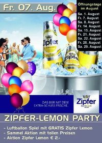 Zipfer Lemon Party