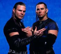 Jeff and Matt the Hardy Boyz