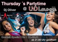 Thursday´s Partytime@Und Lounge