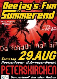 Deejay´s, Fun and Summerland@Festzelt