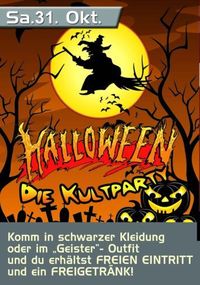 Halloween - Die Kultparty@Tanz-Stadl Herzogtum